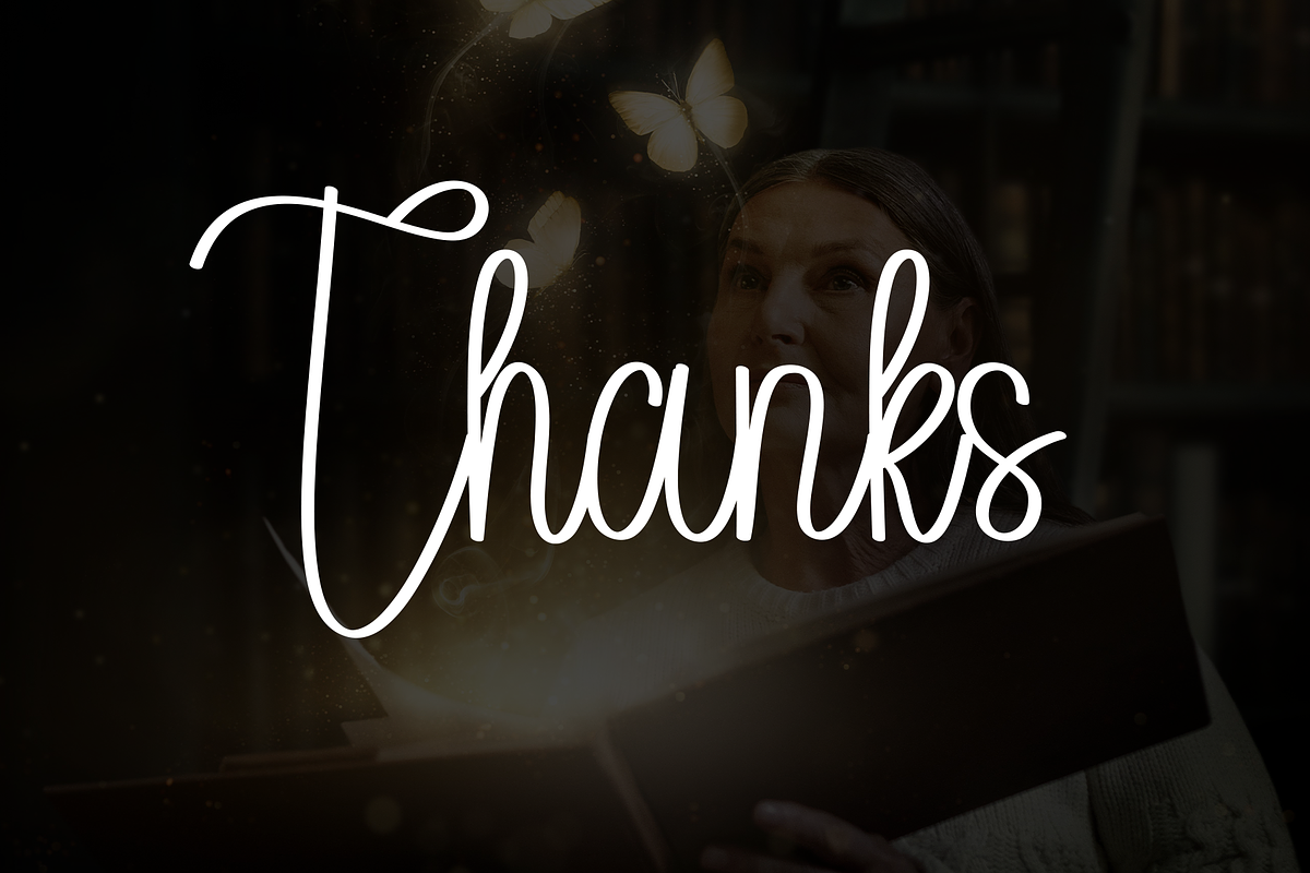 Magic | Script Font, a Handwritten Font by Scratchones (Photo 9 of 9)
