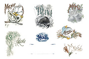 Vintage Restaurant & Tavern Graphics, a Food Illustration by Blue Line Design (Thumbnail 15 of 16)