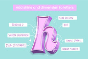 Sparkle & Shine Procreate Brushset, a Brush Add-On by Unfettered Letters (Thumbnail 4 of 7)