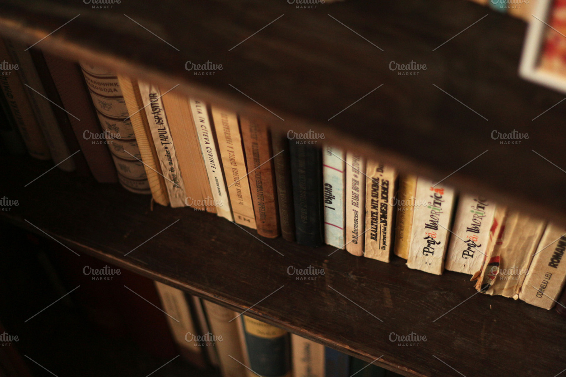 Library with old books, a School & Education Photo by Pixelglow Images