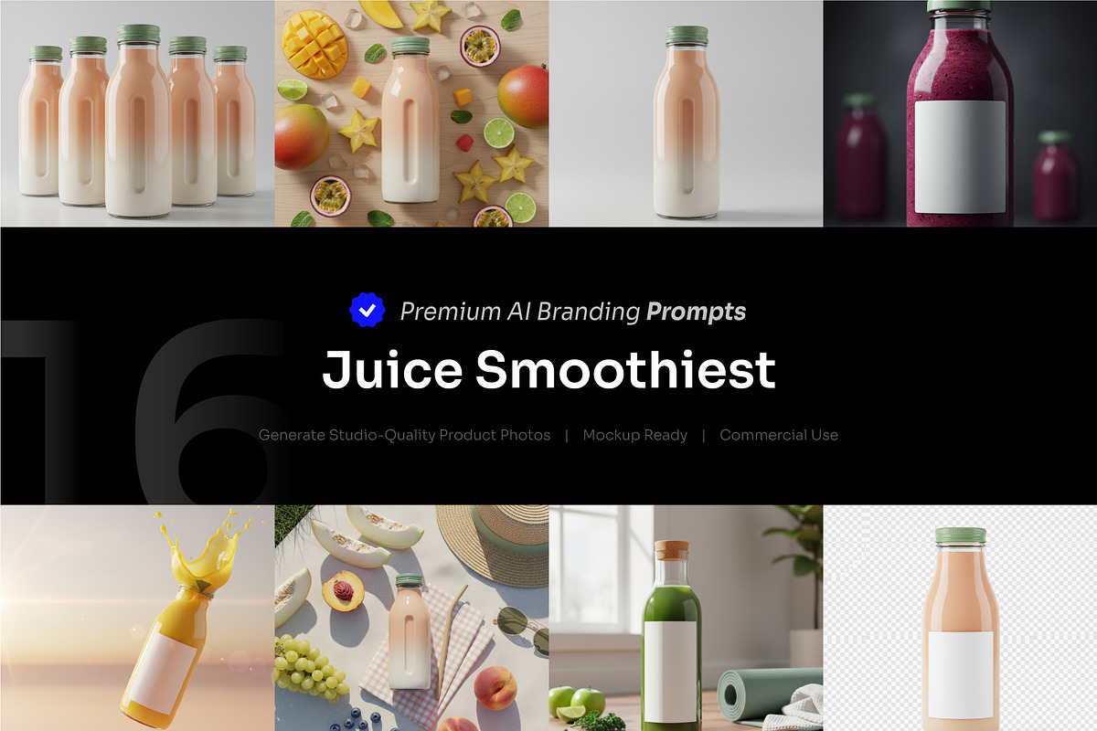 Juice & Smoothies AI Prompt, a Food & Drink Photo by cidcud_graphic (Photo 1 of 2)