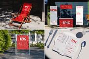 Cafe, Bakery, Restaurant Mockups, a Mockup by Vitora Mockup (Thumbnail 6 of 15)