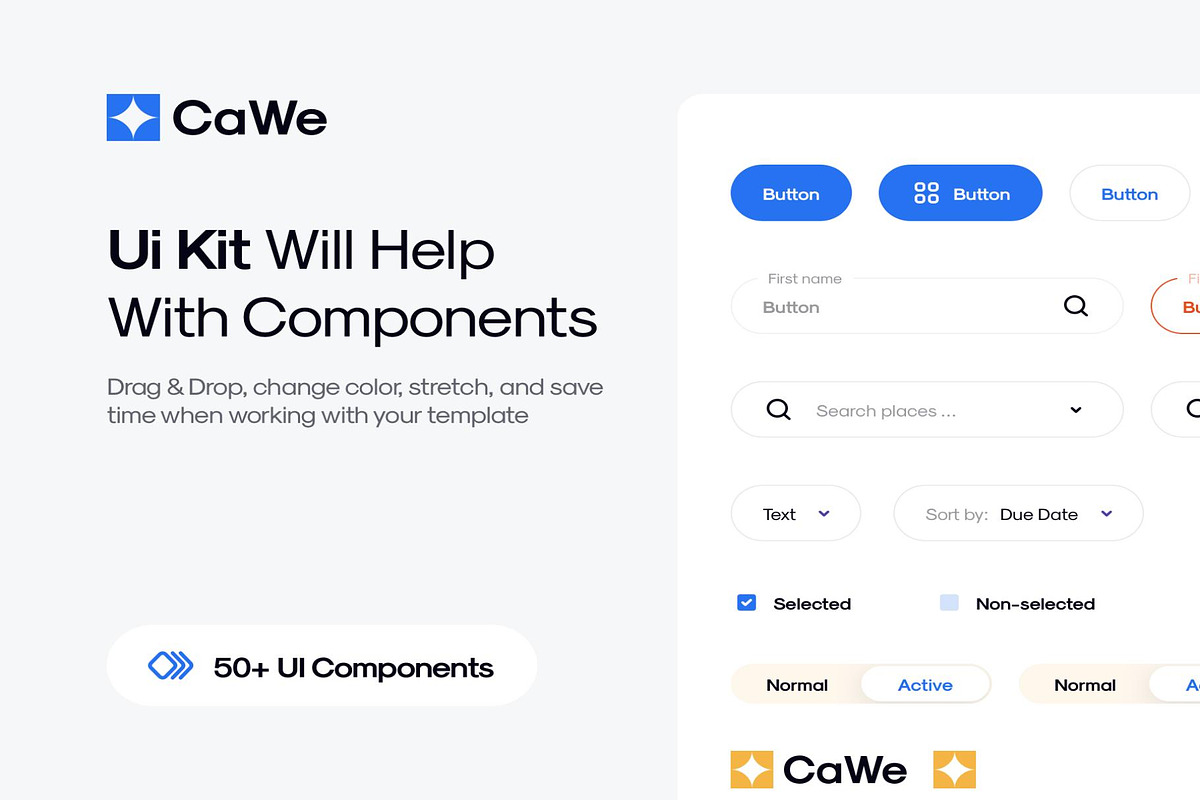 Dashboard UI Kit, an UI Kit Template by Lumina_ui_ux202 (Photo 4 of 8)