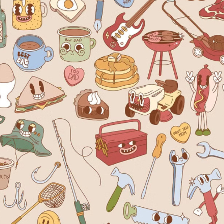 Father's Day Illustrations