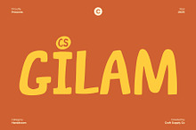 CS Gilam – Quirky Font