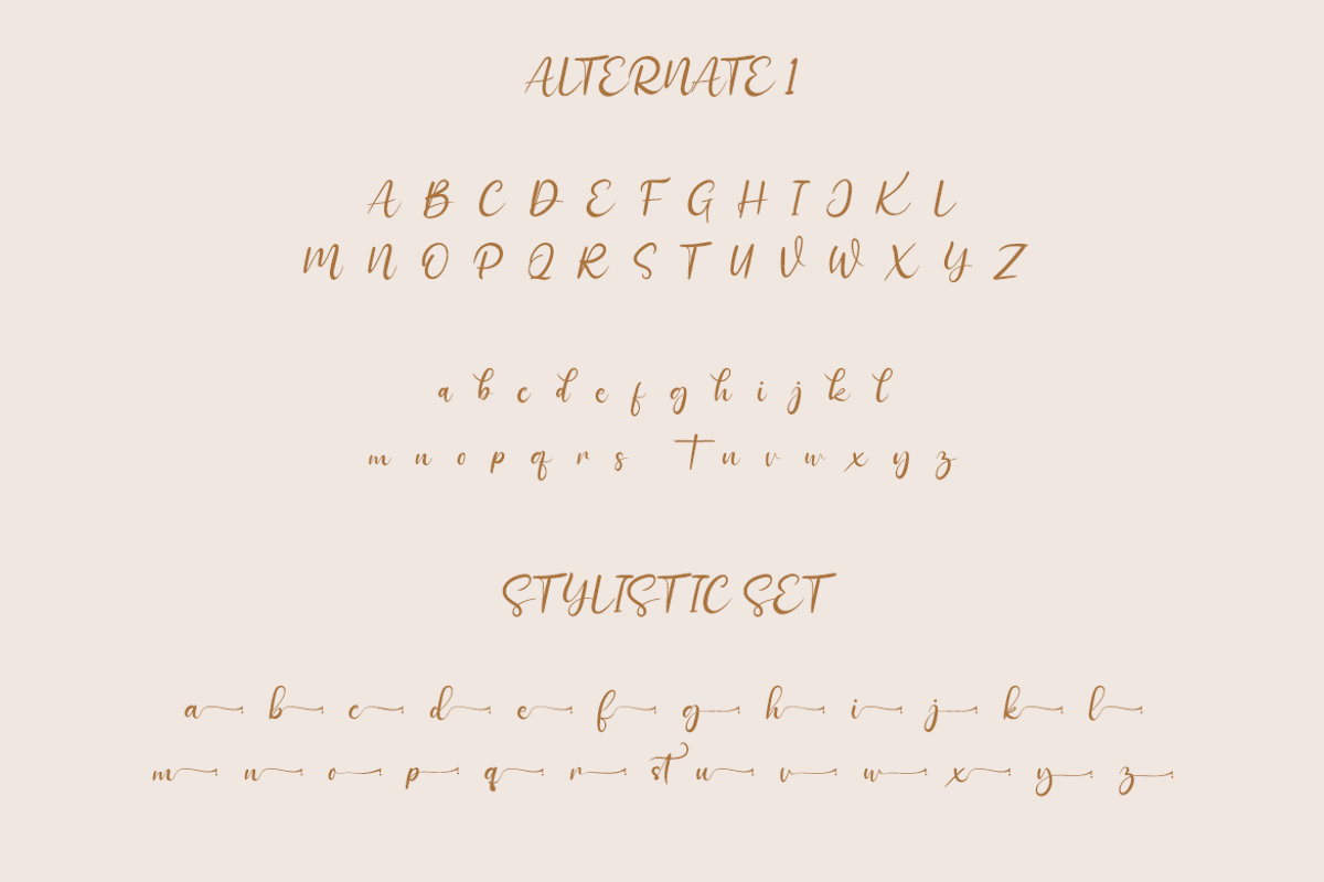 Adiystas, a Script Font by twinstd (Photo 11 of 12)