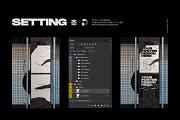 Urban Poster Wall Mockups, a Print Template by FLYERWRK (Thumbnail 2 of 11)
