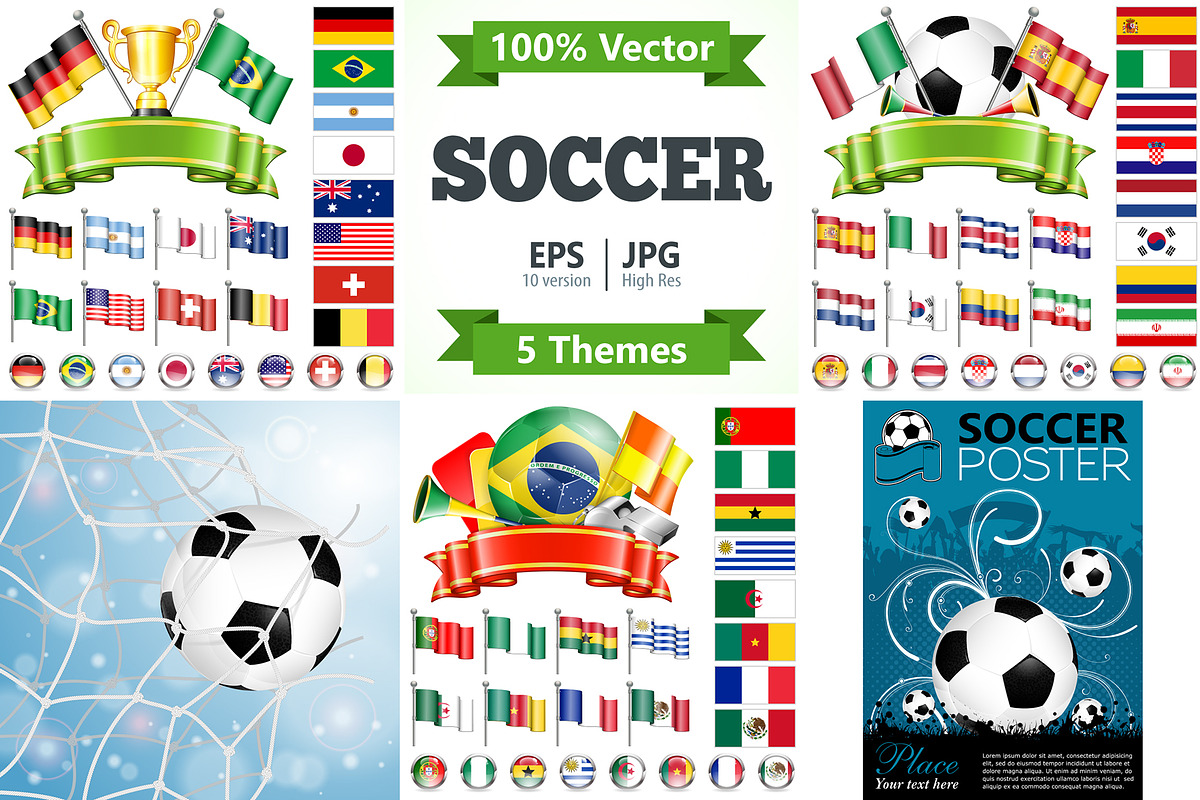 Soccer Posters and Concepts, a Sport Illustration by TAlex (Photo 1 of 6)
