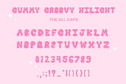 Gummy - Cute Groovy Font Duo, a Handwritten Font by Kanink Studio (Thumbnail 5 of 7)