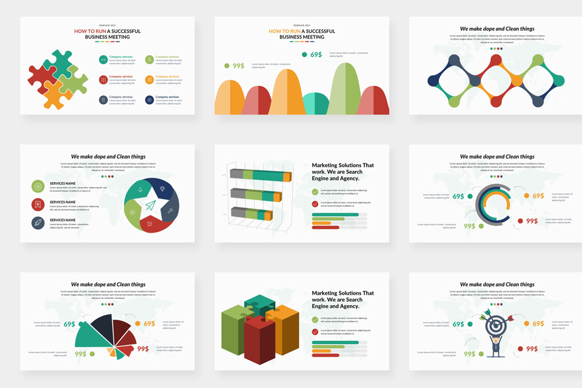 Dizital Infographic Pack Powerpoint, a Presentation Template by One Percent Studio (Photo 3 of 20)