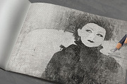 PENCIL SKETCH GENERATOR, a Pens & Pencil Mockup by the little wonder shop (Thumbnail 2 of 5)