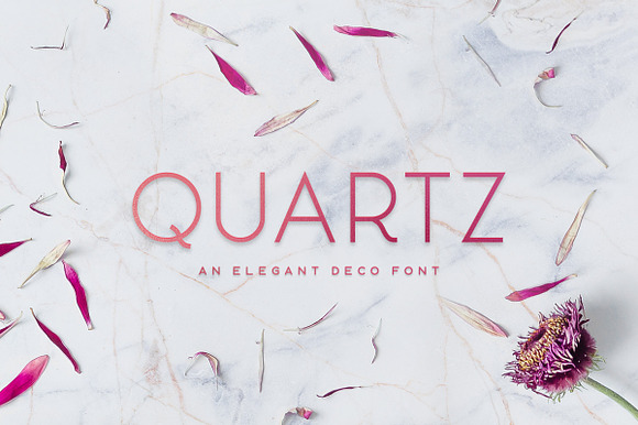 Quartz Deco Font