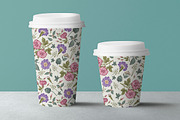 4 Seamless Flowers Primrose Petunia, a Pattern Graphic by Vintage (Thumbnail 12 of 15)