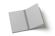 Spiral Notebook Mockup, a Books & Magazine Mockup by mockupbuys (Thumbnail 5 of 12)