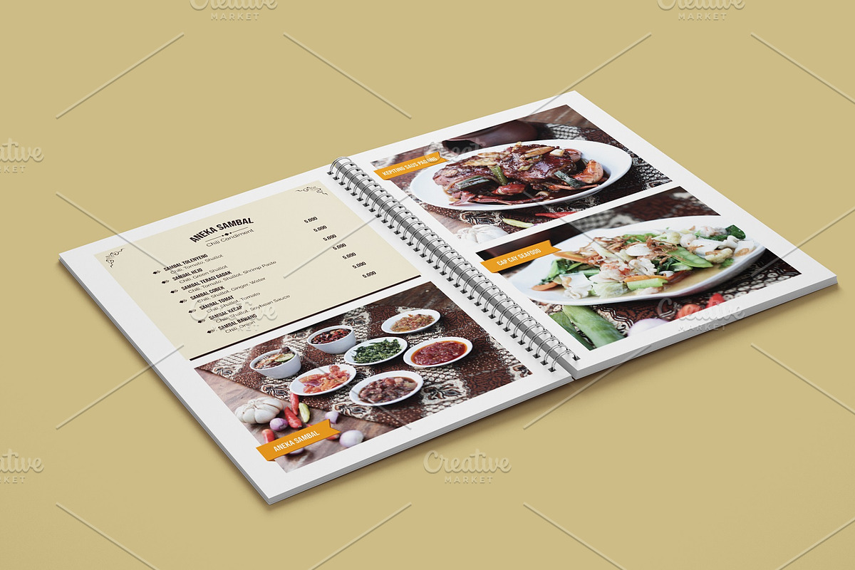Vintage Restaurant Menu Template, a Magazine Template by Ted-sign (Photo 7 of 10)