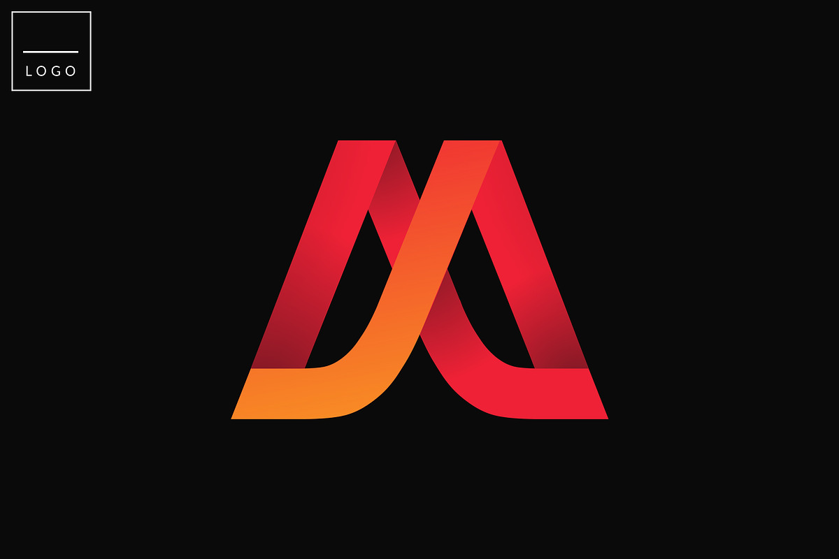 Letter M Logo, a Branding & Logo Template by exe design (Photo 1 of 2)