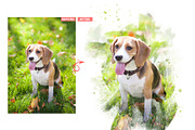 Brush Painting Photoshop Action, an Action Add-On by MRI STUDIO (Thumbnail 3 of 7)