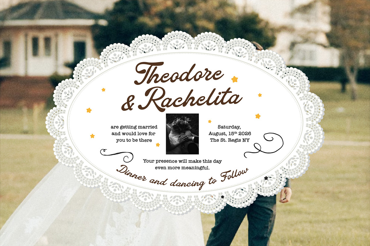 Crenville Fontage Vintage Font Duo, a Script Font by Tyasify (Photo 3 of 9)