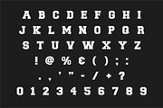 Chicago Bulls, a Slab Serif Font by Limited.studio (Thumbnail 6 of 7)