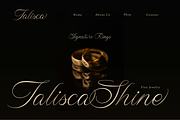 Wistallion | Classic Calligraphy, a Script Font by gracetype_studio (Thumbnail 6 of 12)