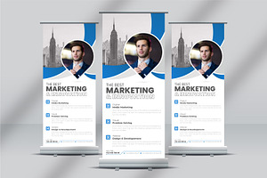 Corporate Roll-Up Banner Design