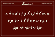 Riseheart – Handwritten Script Font, a Handwritten Font by Unicode Studio (Thumbnail 10 of 10)
