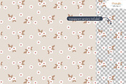 Meadow Florals - Seamless Patterns, a Pattern Graphic by Milky April (Thumbnail 5 of 7)