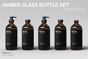 Amber Glass Scene Creator, a Packaging Mockup by KIPET (Thumbnail 10 of 14)