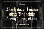 Devans Vintage Blackletter Typeface, a Blackletter Font by Ronny Studio (Thumbnail 5 of 9)