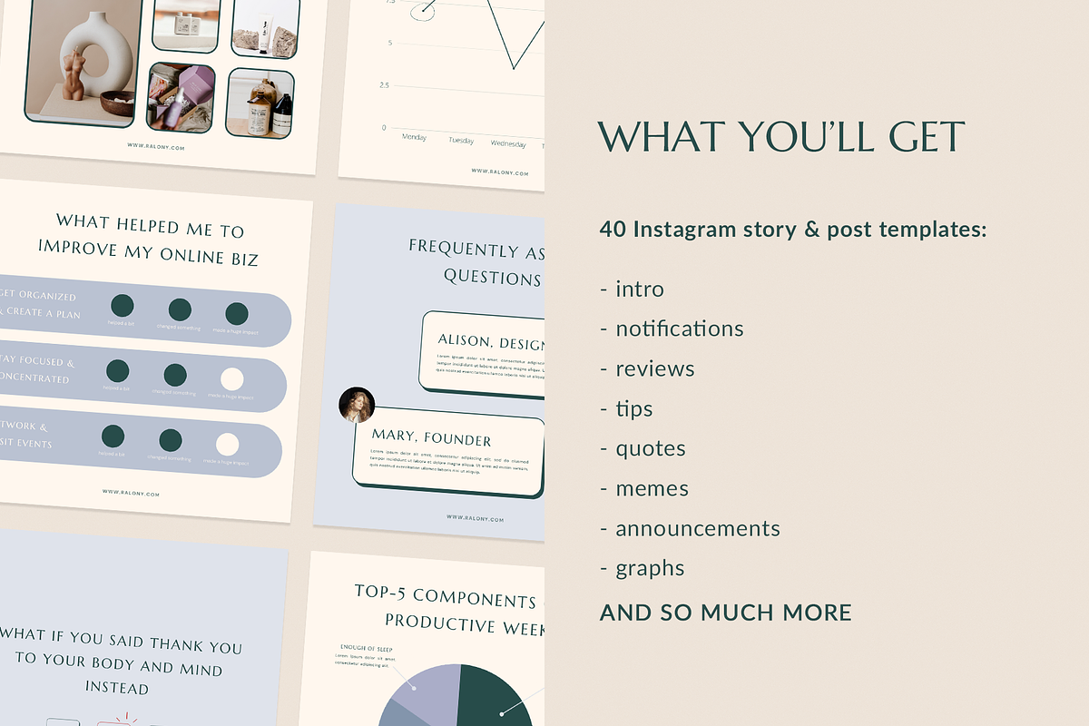 Community Leader Instagram Kit, a Social Media Template by Ralony (Photo 3 of 9)