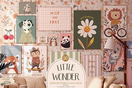 Nursery Wall Art Gallery Prints