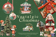 Nostalgic Christmas Illustrations, a Decorative Illustration by Feelsoul (Thumbnail 1 of 10)