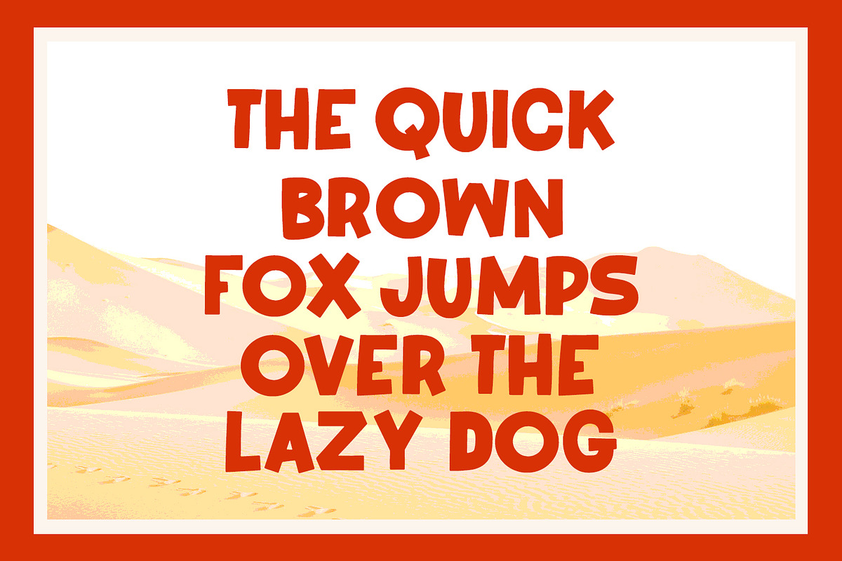 Merfona Sans Display Font, a Font by Maulana Creative (Photo 3 of 7)