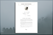 Resume Template / CV Template, a Resume Template by introDuice - CV / Resumes (Thumbnail 3 of 6)