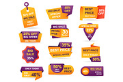 Retail Sale Tags, a Finance Illustration by alexdndz (Thumbnail 11 of 11)