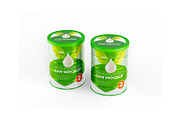 Milk Powder Tin Can Mockup – 8 PSD, a Packaging Mockup by Adstart (Thumbnail 6 of 8)