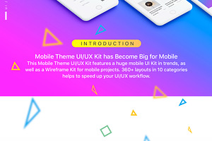 Mobile Theme UI/UX Kit