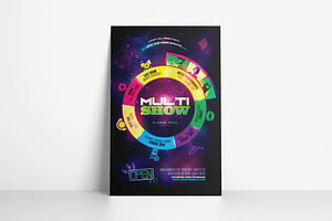 Multi Show Flyer Template