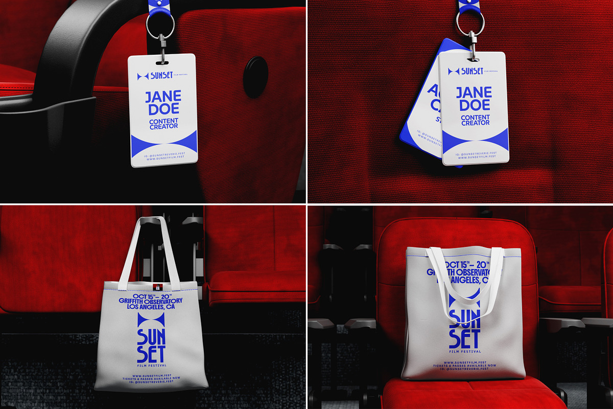 36 Event Film Festival Mockups, an Advertising Mockup by Vitora Mockup (Photo 8 of 11)