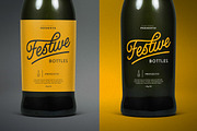 Prosecco Bottle Mock-Up, a Cups & Container Mockup by Palm Street Creative (Thumbnail 2 of 3)