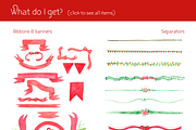 All I Want 4 Christmas Graphics Pack, an Object Graphic by MaGo (Thumbnail 2 of 5)