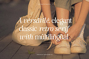 The Snuffle Solstice Nostalgic Serif, a Serif Font by Mahesans Co (Thumbnail 10 of 13)