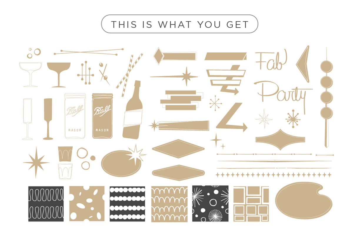 Party Vectors preview 2
