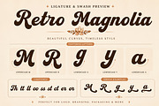 Retro Magnolia, a Script Font by Wow Magic (Thumbnail 4 of 7)