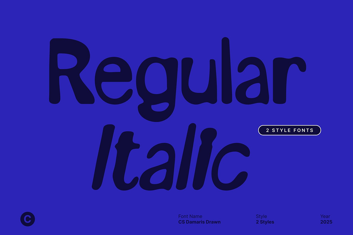 CS Damaris Drawn, a Sans Serif Font by Craft Supply Co. (Photo 3 of 8)