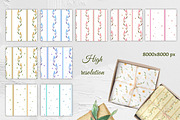 Pastel Floral & Spring Digital Paper, a Pattern Graphic by ZabolotnaArt (Thumbnail 6 of 8)