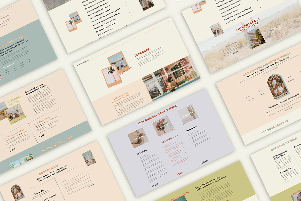 Retro | Photo Price Guide Webpage, a Websites & App Template by Studio Leelou (Photo 2 of 8)