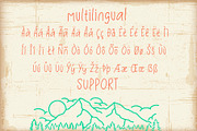 Noterwan A Handwritten Font, a Handwritten Font by Tera Asset Garage (Thumbnail 4 of 6)