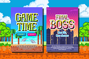 Pixerif - 8 Bit Gaming Font, a Font by Artisan Themes (Thumbnail 9 of 12)