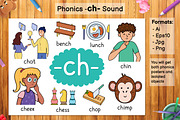 Phonics Objects Collection, an Education Illustration by Gulnara Sabirova (Thumbnail 5 of 26)